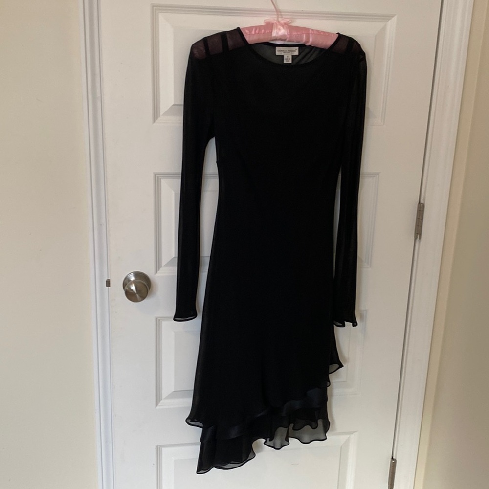 Donna Ricco black dress🌸